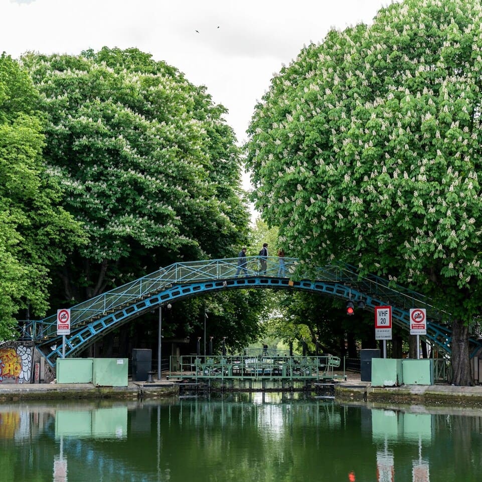 pont pittoresque canal saint martin